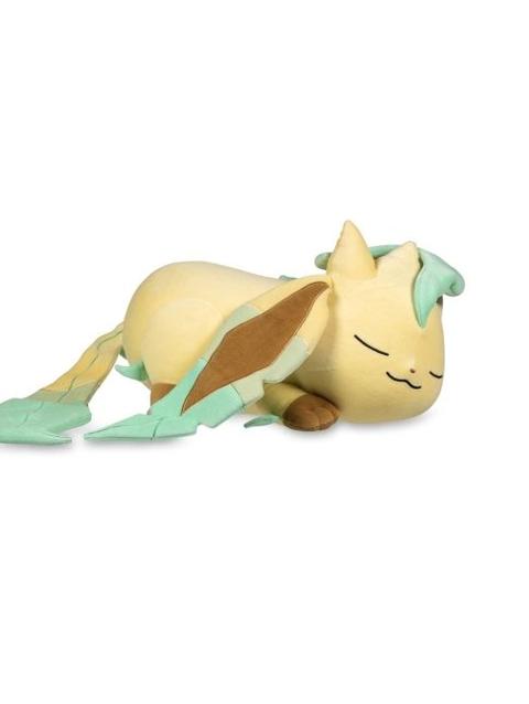 Sleeping Leafeon Poké Plush - 16 In.