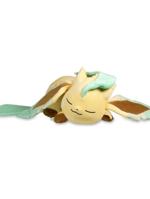 Sleeping Leafeon Poké Plush - 16 In.