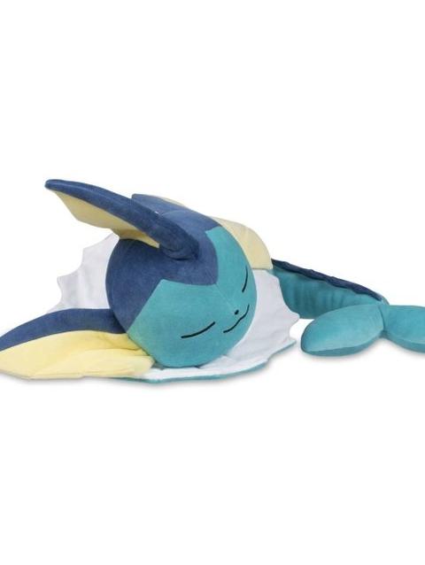 Sleeping Vaporeon Poké Plush - 21 In.