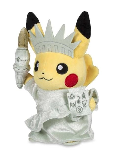 Pikachu Around the World: Liberty Pikachu Poké Plush - 8 ½ In.