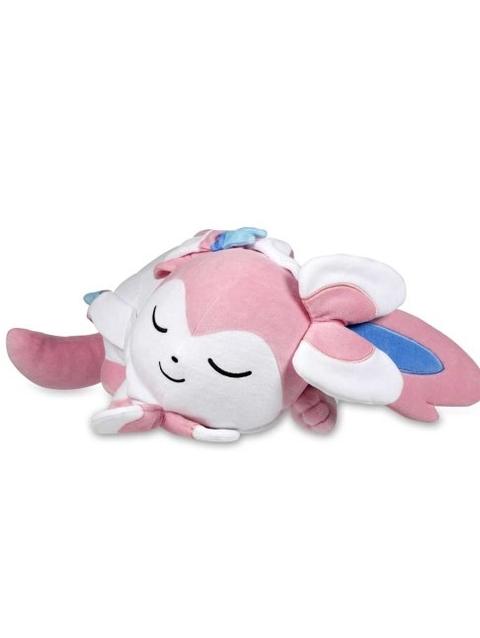 Sleeping Sylveon Poké Plush - 19 ½ In.