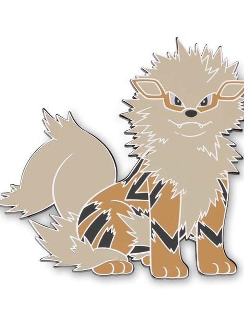 Pokémon Giant Pins: Arcanine Oversize Pin