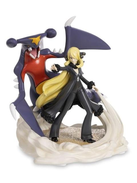 Cynthia & Garchomp Pokémon Trainers Figure