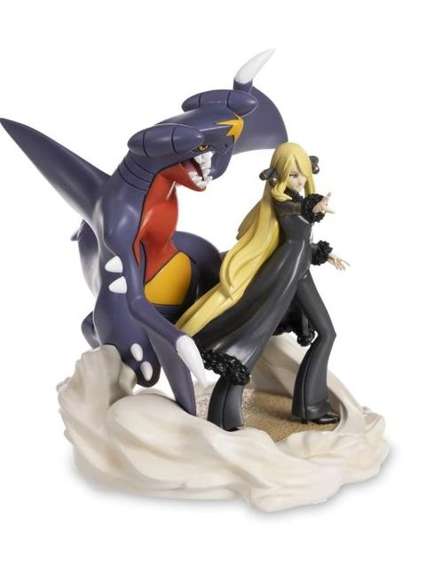 Cynthia & Garchomp Pokémon Trainers Figure