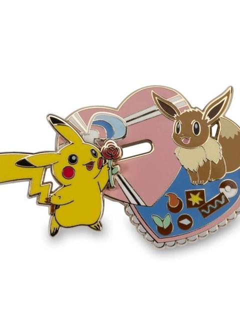 Celebrating Friendship Sliding Celebrations Pokémon Pin