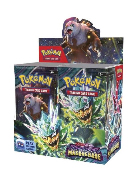 Pokémon TCG: Scarlet & Violet-Twilight Masquerade Booster Display Box (36 Packs)