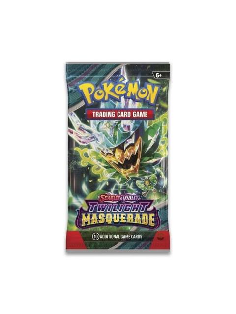 Pokémon TCG: Scarlet & Violet-Twilight Masquerade Booster Pack (10 Cards)