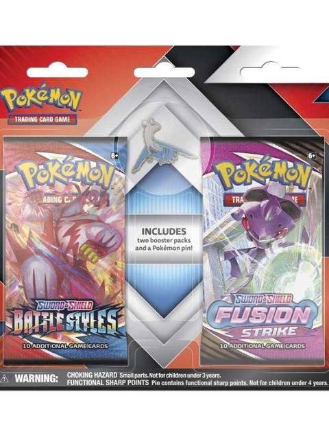 Pokémon TCG: 2 Booster Packs & Latios Collector's Pin