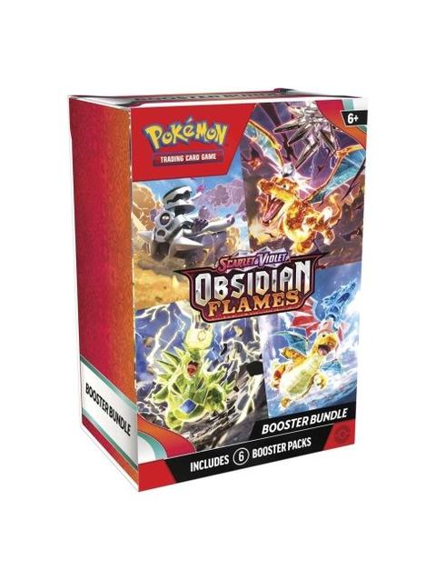 Pokémon TCG: Scarlet & Violet-Obsidian Flames Booster Bundle (6 Packs)