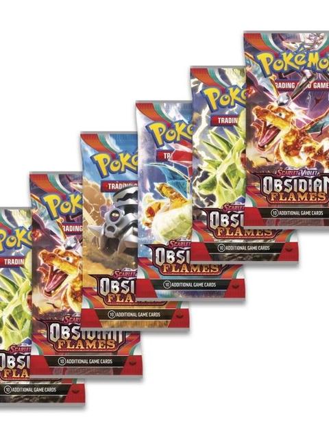 Pokémon TCG: Scarlet & Violet-Obsidian Flames Booster Bundle (6 Packs)