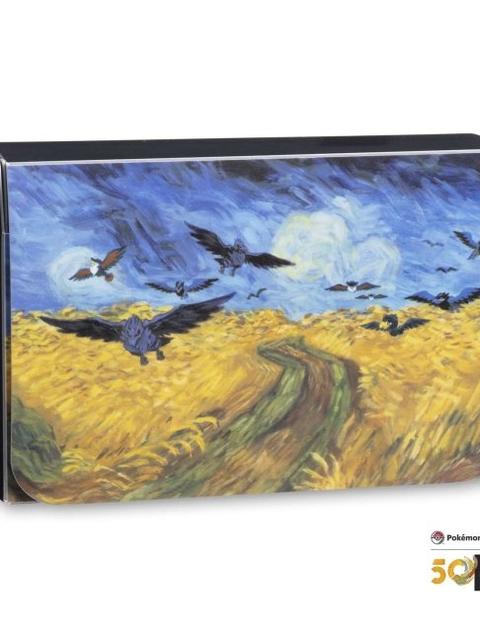 Pokémon Center × Van Gogh Museum: Corviknight Inspired by Wheatfield with Crows Double Deck Box