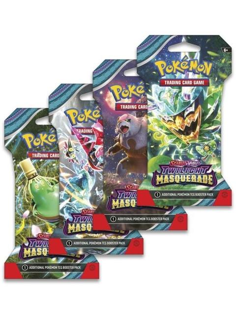 Pokémon TCG: Scarlet & Violet-Twilight Masquerade Sleeved Booster Pack (10 Cards)