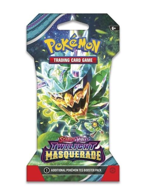 Pokémon TCG: Scarlet & Violet-Twilight Masquerade Sleeved Booster Pack (10 Cards)