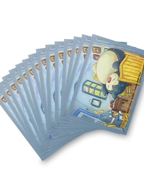 Pokémon Center × Van Gogh Museum: Munchlax & Snorlax Inspired by The Bedroom Card Sleeves (65 Sleeves)