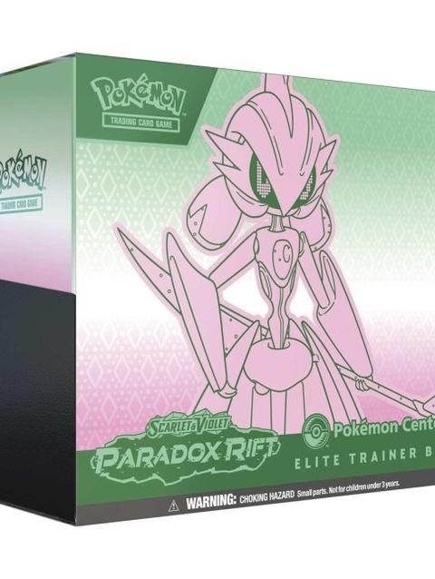 Pokémon TCG: Scarlet & Violet-Paradox Rift Pokémon Center Elite Trainer Box (Iron Valiant)