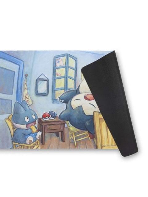 Pokémon Center × Van Gogh Museum: Munchlax & Snorlax Inspired by The Bedroom Playmat