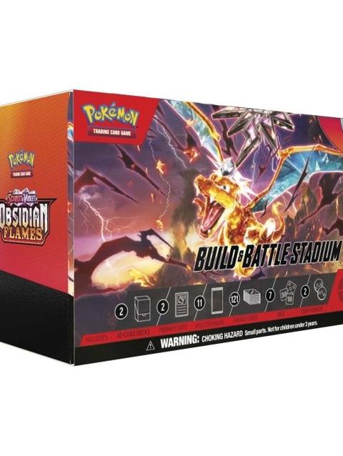 Pokémon TCG: Scarlet & Violet-Obsidian Flames Build & Battle Stadium