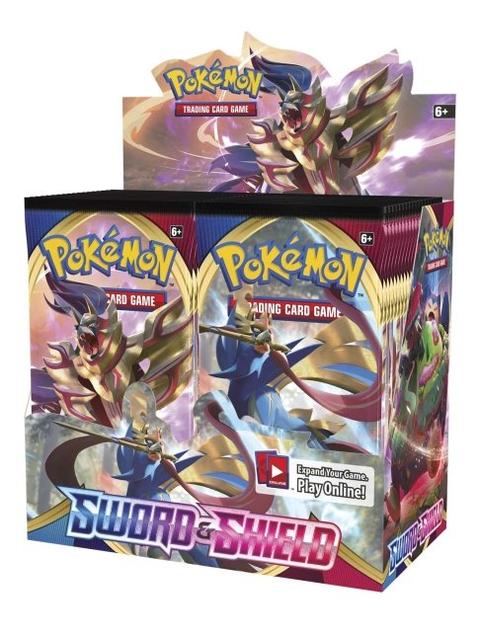 Pokémon TCG: Sword & Shield Booster Display Box (36 Packs)