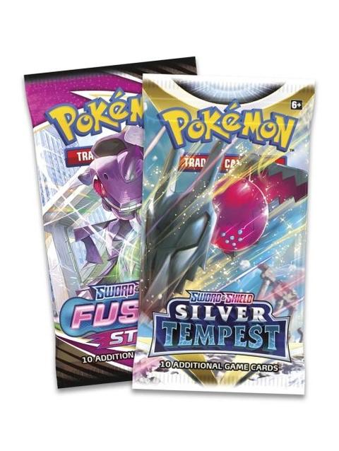 Pokémon TCG: 2 Booster Packs & Jirachi Pin