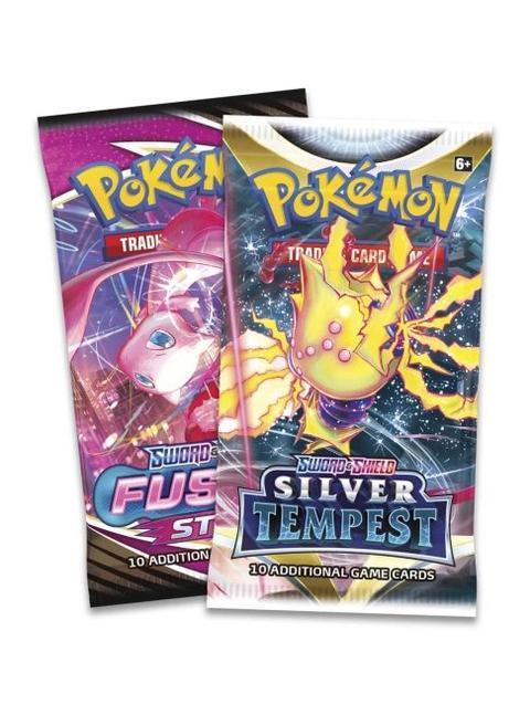 Pokémon TCG: 2 Booster Packs & Arceus Pin