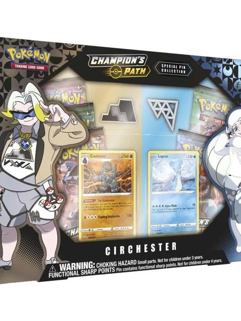 Pokémon TCG: Champion's Path Special Pin Collection (Circhester)