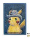 Pokémon Center × Van Gogh Museum: Pikachu Inspired by Self-Portrait with Grey Felt Hat Card Sleeves (65 Sleeves)