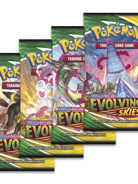 Pokémon TCG: Sword & Shield-Evolving Skies Booster Display Box (36 Packs)