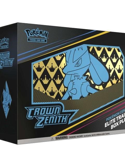 Pokémon TCG: Crown Zenith Pokémon Center Elite Trainer Box Plus