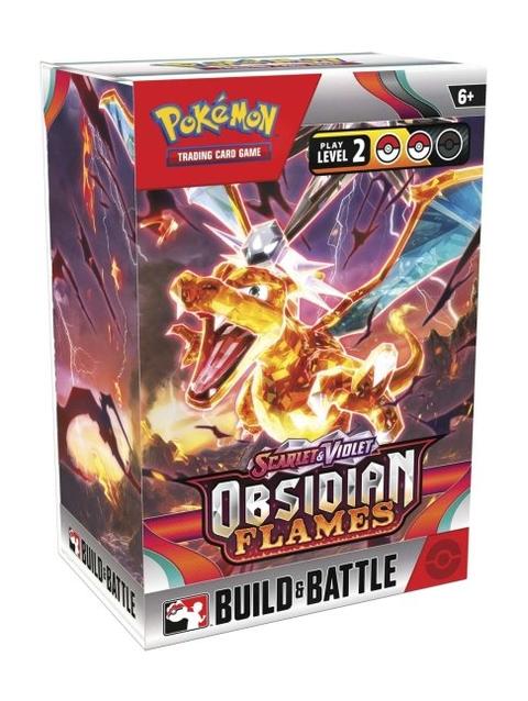 Pokémon TCG: Scarlet & Violet—Obsidian Flames Build & Battle Box