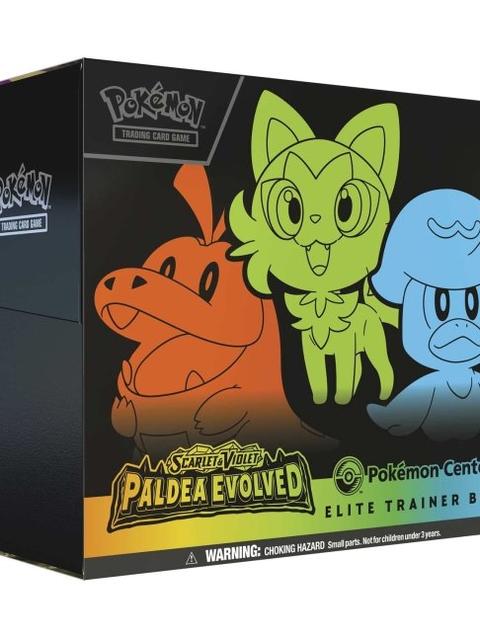 Pokémon TCG: Scarlet & Violet-Paldea Evolved Pokémon Center Elite Trainer Box