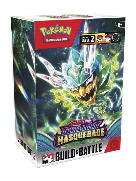 Pokémon TCG: Scarlet & Violet-Twilight Masquerade Build & Battle Box