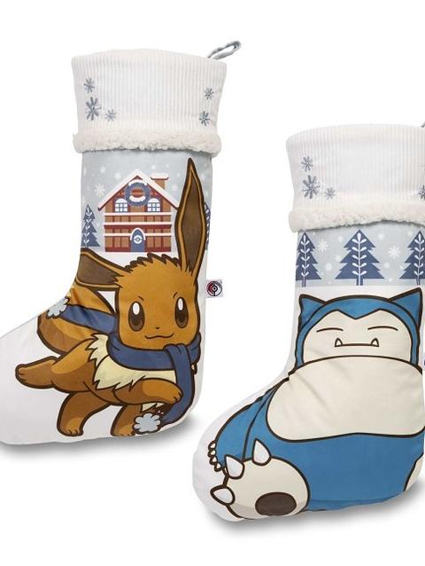 Eevee & Snorlax Pokémon Holiday Stocking Bundle