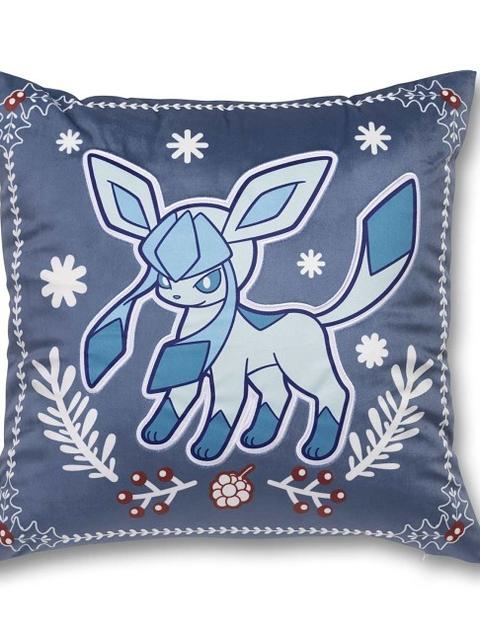 Eevee & Glaceon Pokémon Holiday Throw Pillow Case Bundle