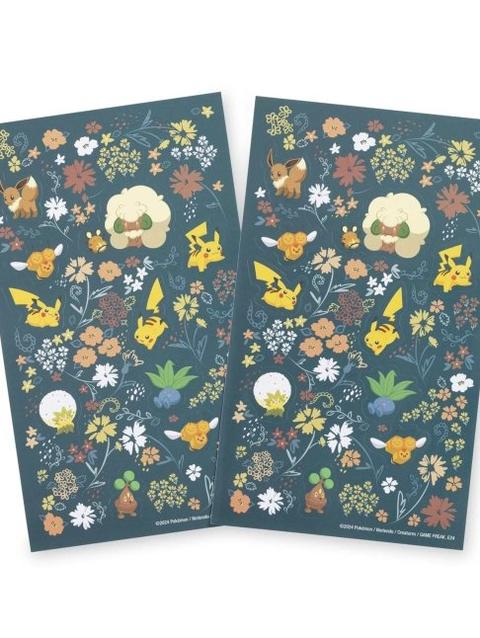 Pikachu Botanical Sticker Sheets (2-Pack)