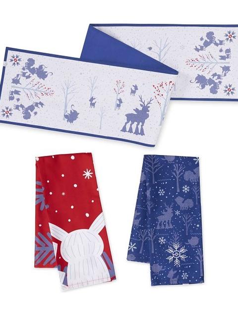 Pokémon Winter Woodland Table Runner & Tea Towels Bundle