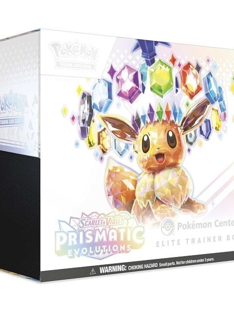 Pokémon TCG: Scarlet & Violet-Prismatic Evolutions Pokémon Center Elite Trainer Box