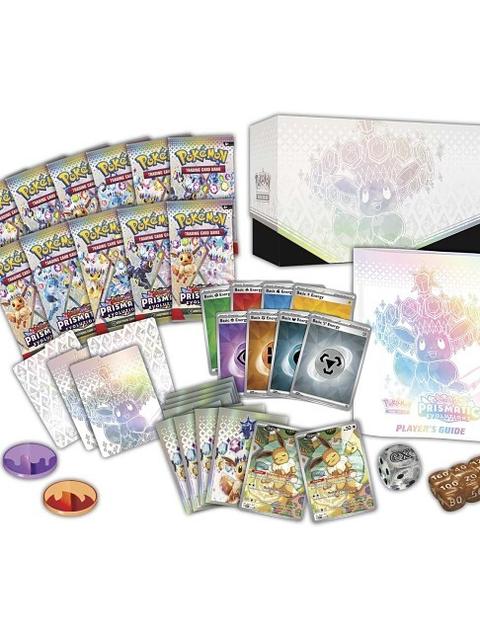 Pokémon TCG: Scarlet & Violet-Prismatic Evolutions Pokémon Center Elite Trainer Box